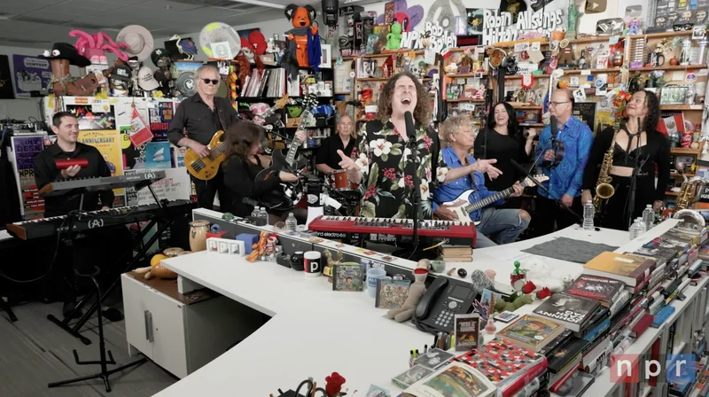 Weird Al Yankovics Tiny Desk Concert is an absolute treat
