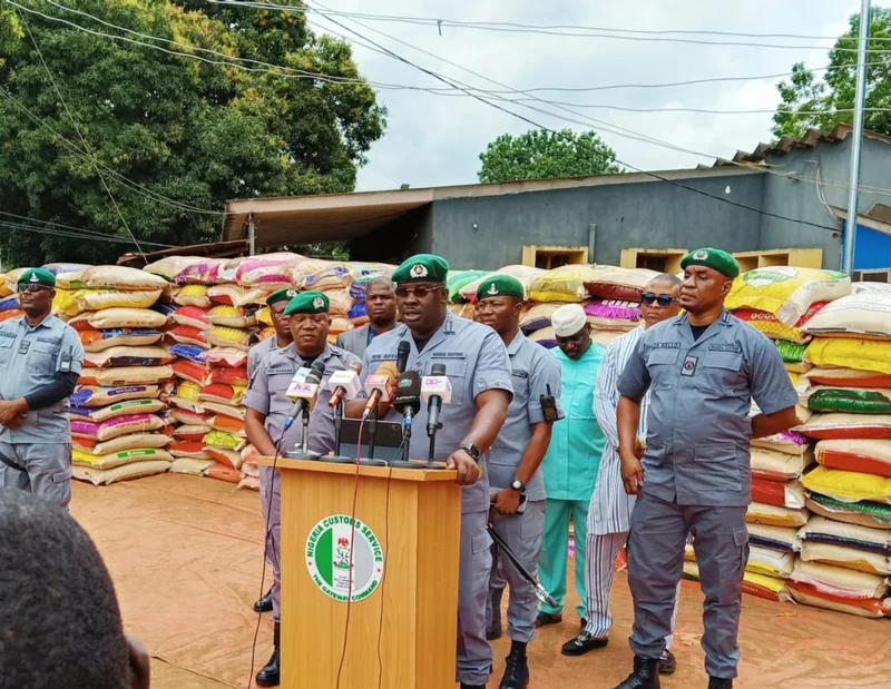 Custom seizes N3.57bn contrabands in Ogun, vows to make border hostile for smugglers