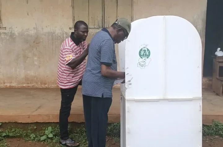 #OsunDecide2026: Fadahunsi votes, charges APC supporters to be vigilant