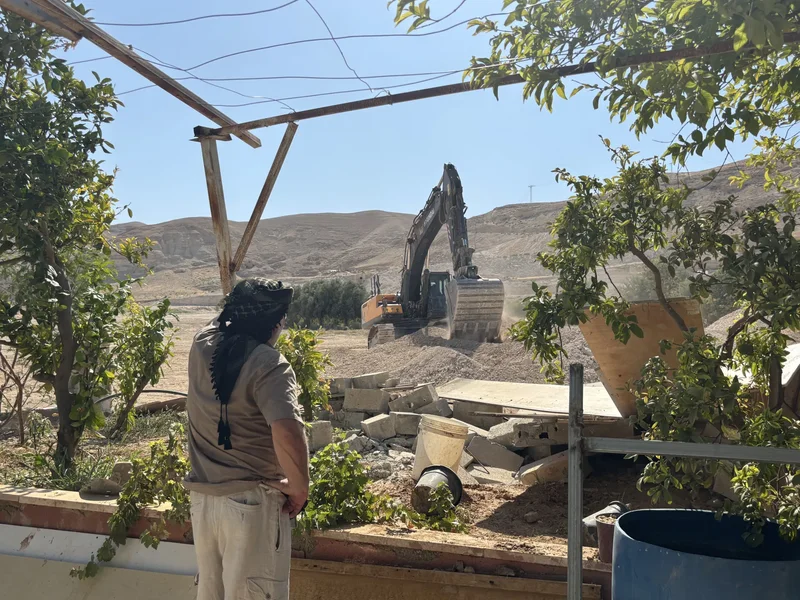 Israeli government accused of complicity as settlers demolish Jericho homes