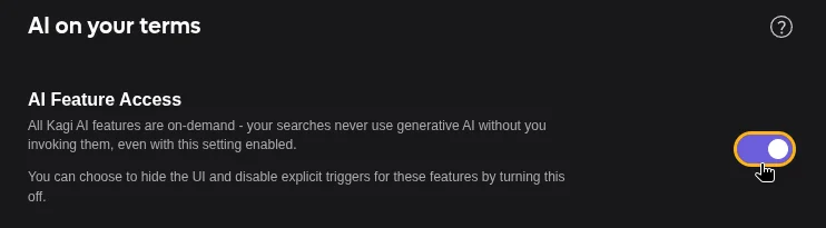 Kagi added a setting for removing paywalled links from search results