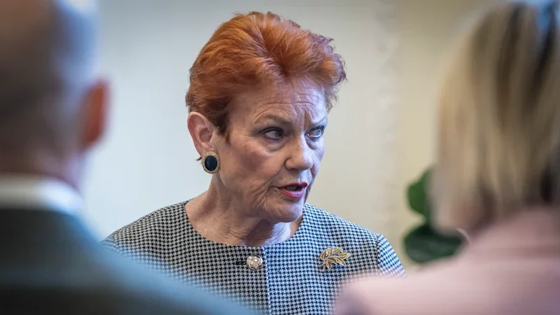 Hanson hits out at Burke on migration numbers as she plans attack for parliament’s return