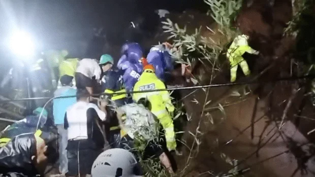 Baguio landslide death toll rises to 5 after toddler recovered