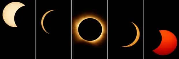 LOOK: Total solar eclipse, some images of this rare celestial show