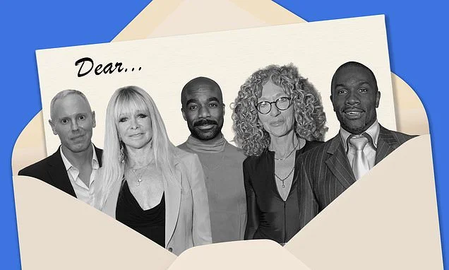 The agony of words left unsaid can haunt us all. So if you could have one last conversation with a dead loved one, what would you say? Here, famous faces from Rob Rinder, to Jo Wood and Kelly Hoppen reveal THEIR deeply moving 'letters to Heaven'
