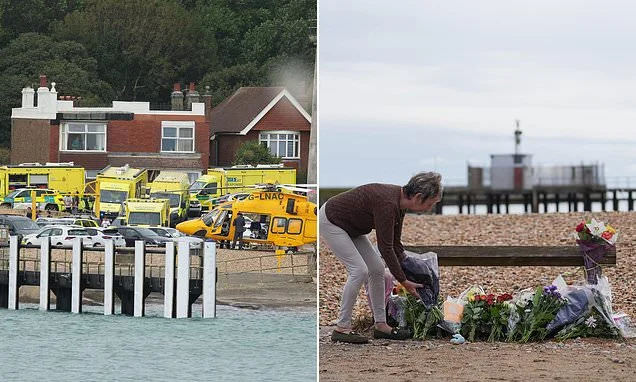 Vigil held for family-of-four who all died in Shoreham sea tragedy after travelling to beach from London