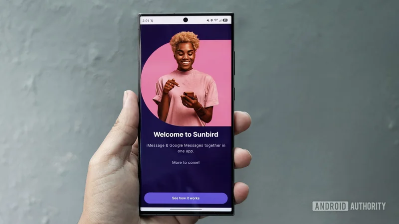 The Sunbird app has risen from the ashes, bringing iMessage to Android