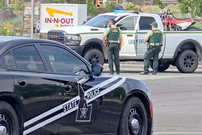 Police praise off-duty state trooper praised for firing on In-N-Out Burger gunman
