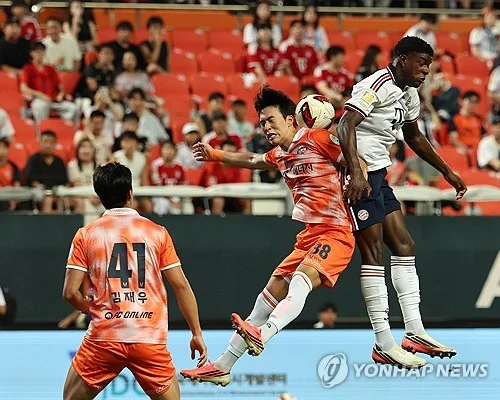 Bayern Munich defeat Jeju SK FC in preseason match in S. Korea