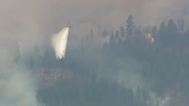 Evacuation order expands for fire burning on west side of B.C.'s Okanagan lake