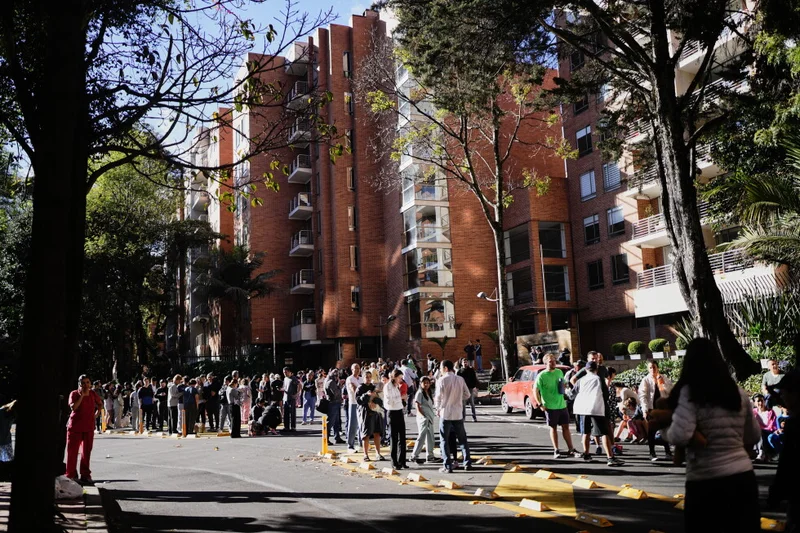 Powerful earthquake shakes Colombia and Ecuador prompting people to evacuate homes and buildings