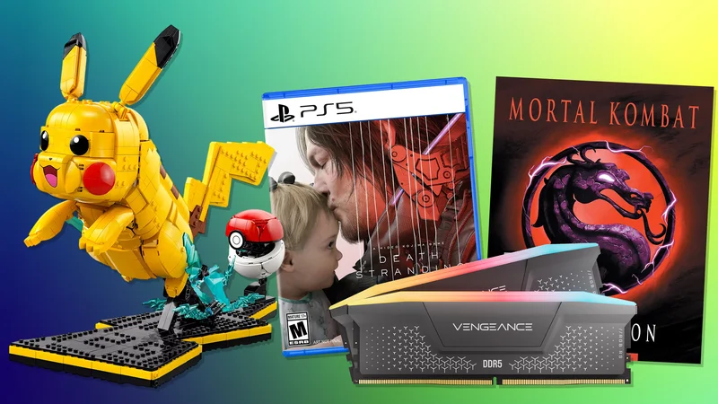 The Best Deals Today: LEGO Pokémon, DDR5 RAM, Death Stranding 2, and More