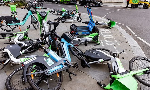 PETER HITCHENS: Why I fear it will take a terrible tragedy before our leaders crack down on the scourge of e-bikes and scooters