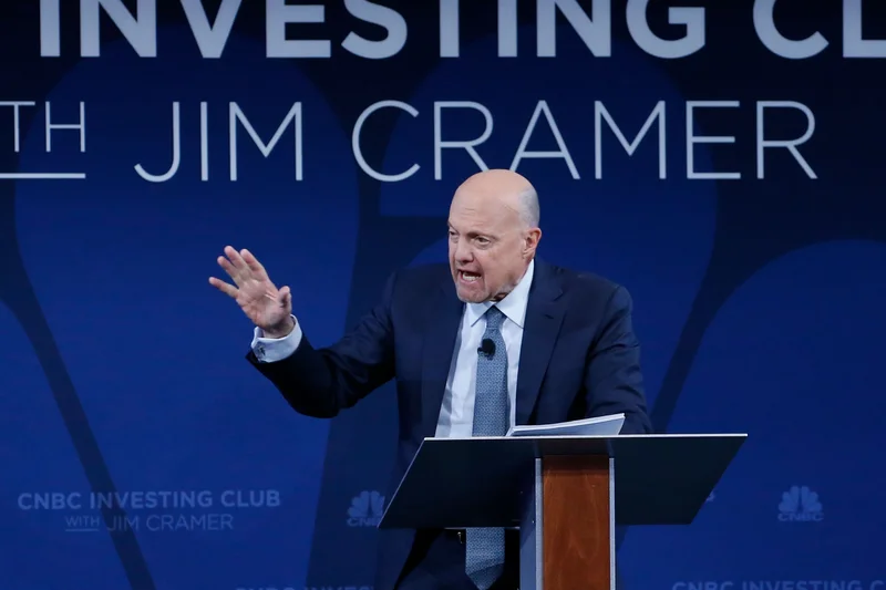 Jim Cramer weighs the next move after massive rallies in two tech stocks