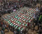 Mass funeral held in Gaza for victims of 2023 Israeli strike