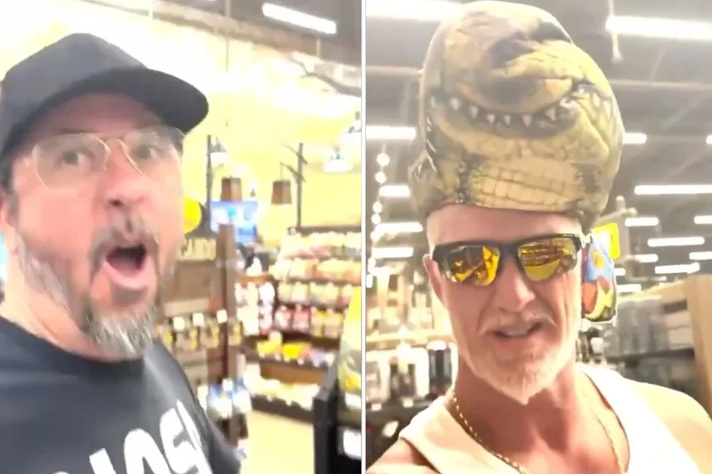 Foo Fighters frontman Dave Grohl gets his mind blown as he visits iconic store for the first time