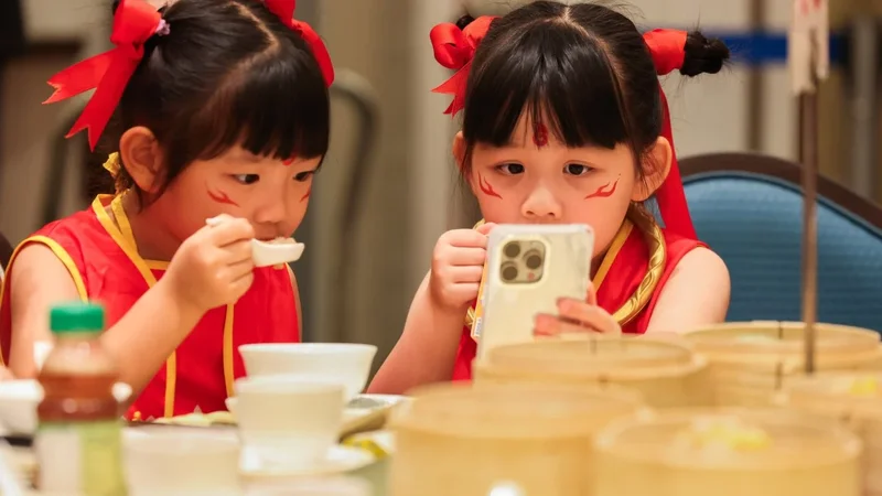 34% of kindergarten pupils spend at least an hour a day on social media, study shows