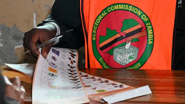 Zambia's president re-elected to 2nd term following election-night violence