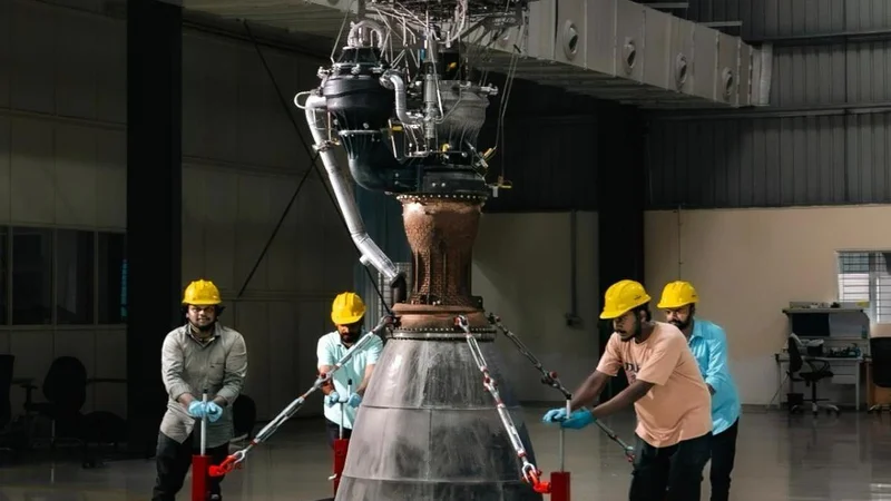 India’s first privately-built 800 kN FFSC engine unveiled