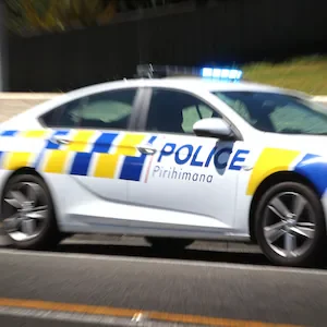 Police car rammed twice, including head-on, during early morning pursuit in Whangaparāoa