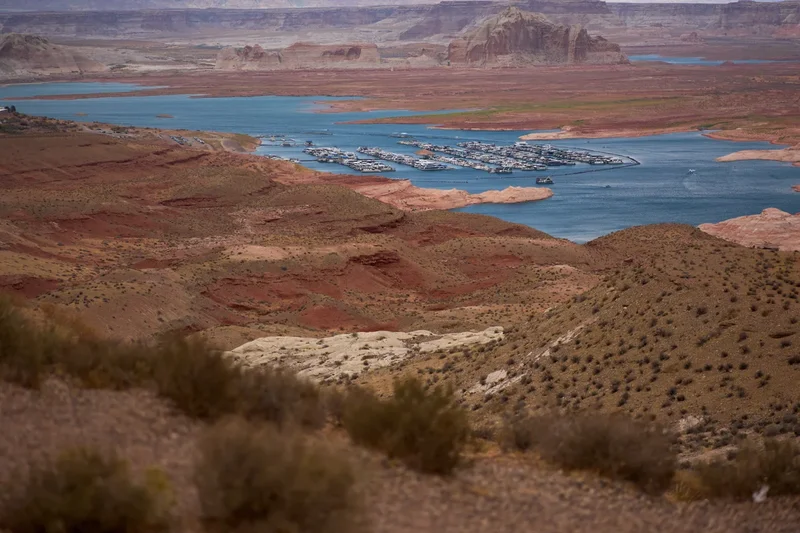 Lake Powell hits record low, threatening key water and electricity supply for millions
