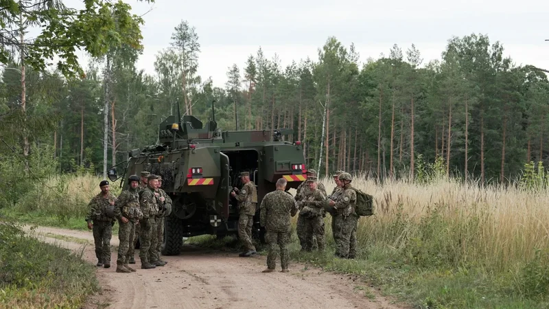 Nato jets shoot down foreign drone after it enters Latvian airspace