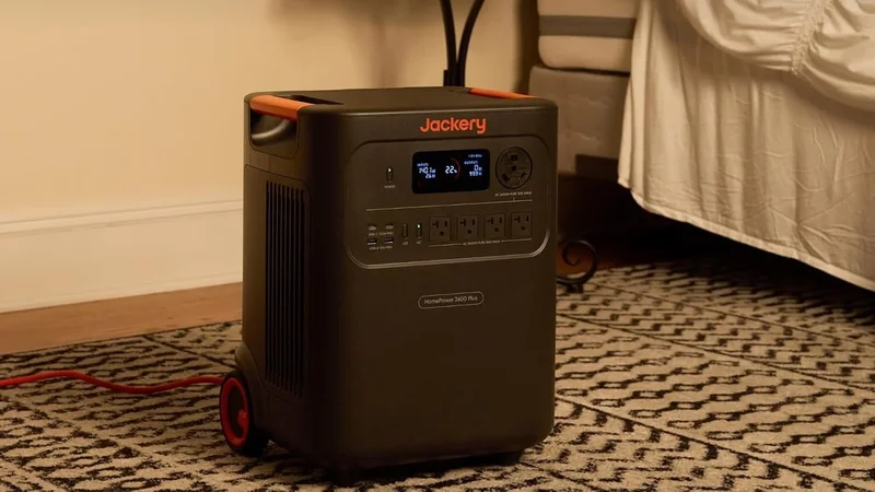 Save over $1,000 on the Jackery HomePower 3600 Plus to keep appliances online