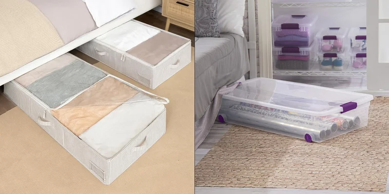 The best under-bed storage for dorms, small apartments and more