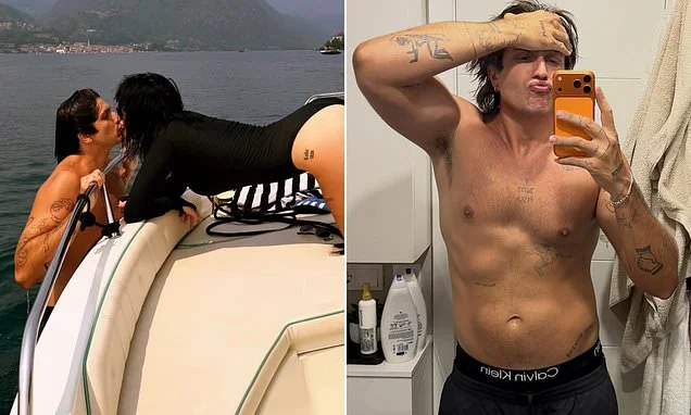 Rupert Murdoch's 'wildchild' granddaughter Charlotte Freud reveals sizzling new romance with heavily tattooed model after Netflix star split