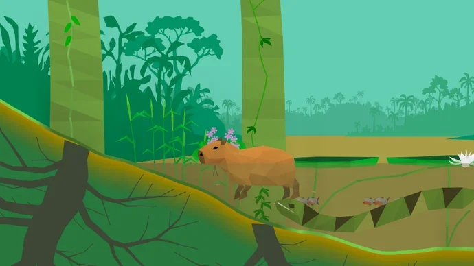 Polyzonia is an ecosystem sim about breathing life into the Amazon rainforest until it can look after itself