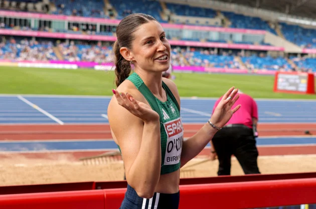 O'Connor in gold medal position for Heptathlon at European Championships