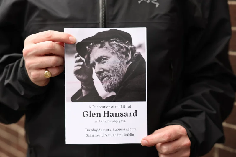 Bono, Eddie Vedder among mourners at the funeral of Glen Hansard