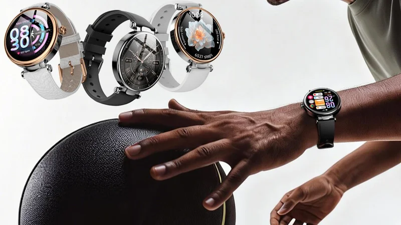 This AMOLED smartwatch just dropped below $40, with 100+ sports modes and health tracking