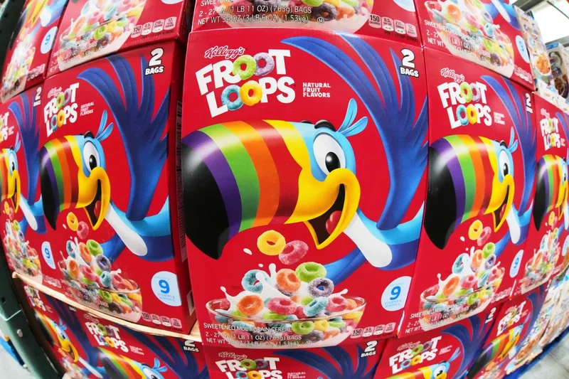 Kellogg says it's removing artificial dyes from cereals by the end of this year
