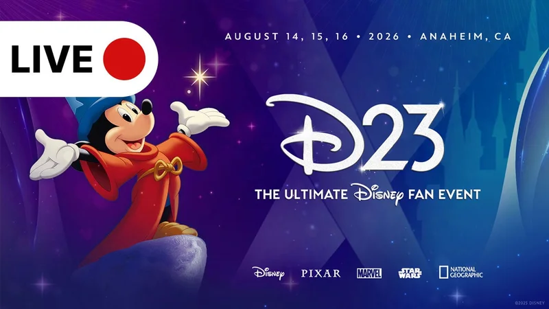 Disney D23 2026 Entertainment Showcase: Every Major Announcement (Updating Live!)