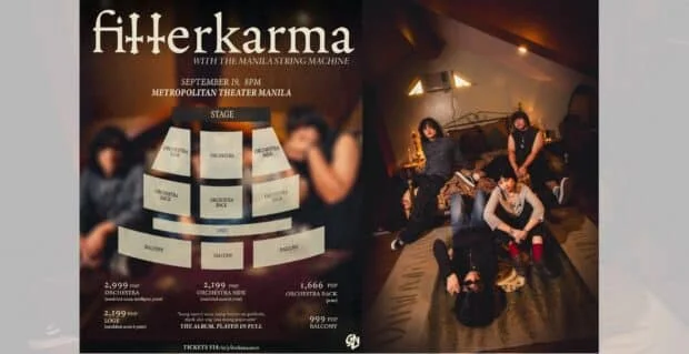 Filipino band fitterkarma to stage ‘album concert’ in prestigious Metropolitan Theater Manila