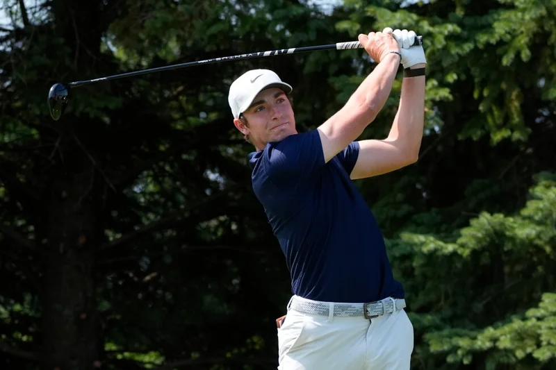 Beau Hossler has to win to reach postseason. He opens with 61 to lead Ben James at Wyndham