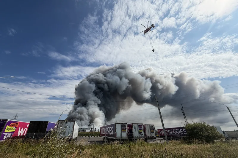 Russia targets Danube port after one of Ukraine’s largest aerial attacks of the war