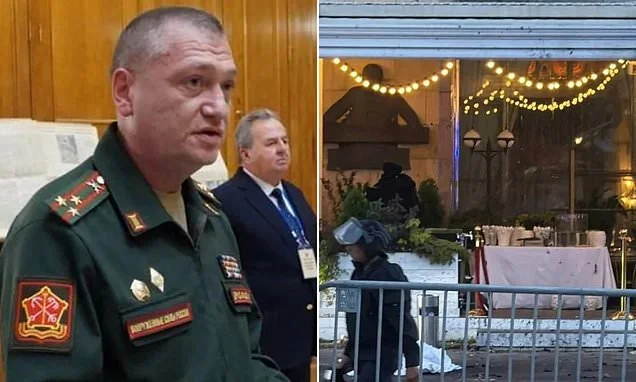Secret funeral is held for top Putin war commander killed in Moscow 'assassination' bomb blast at birthday party