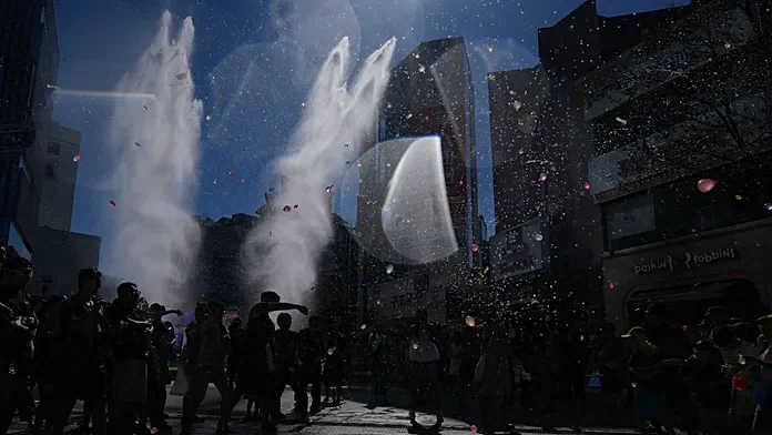 Tokyo festival turns streets into a giant water fight