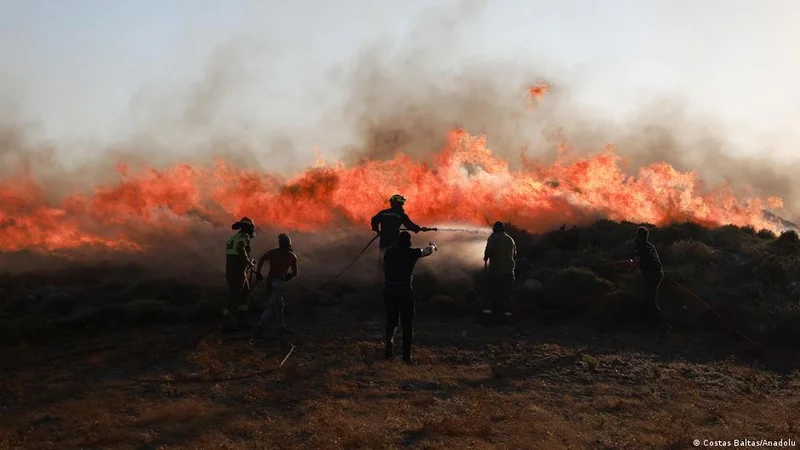Greece battles wildfires, including near Athens