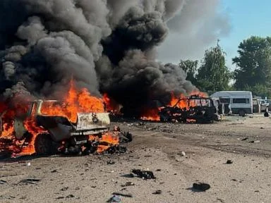 Ukraine aims a drone blitz at Moscow while Russian missiles kill 10 in a Ukraine