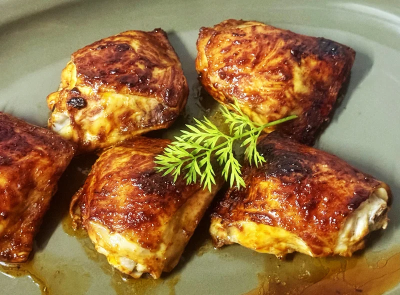 WHAT’S COOKING: Chicken thighs with a gochujang glaze