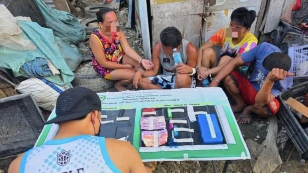 Basak Mandaue drug den raided; woman, 3 men arrested