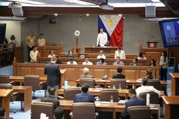Senate to suspend plenary session at 5 p.m. Wednesday due to bad weather