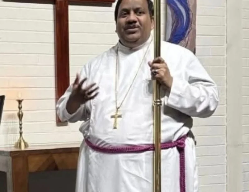 Family issue urgent appeal for British church leader accused of trying to convert Hindus in India