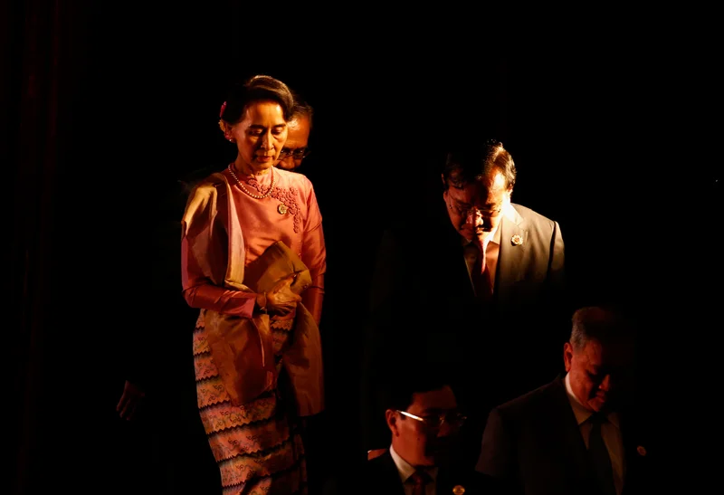 Myanmar says detained former leader Aung San Suu Kyi met Red Cross official