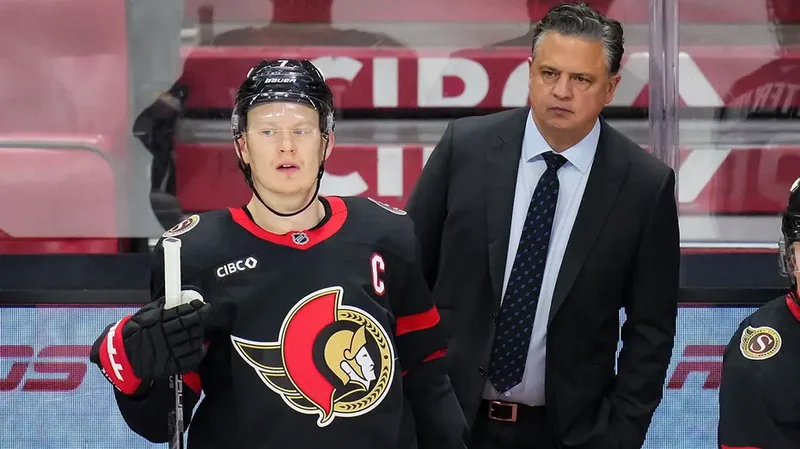 Senators coach reveals that even he was surprised by team's blockbuster Brady Tkachuk trade