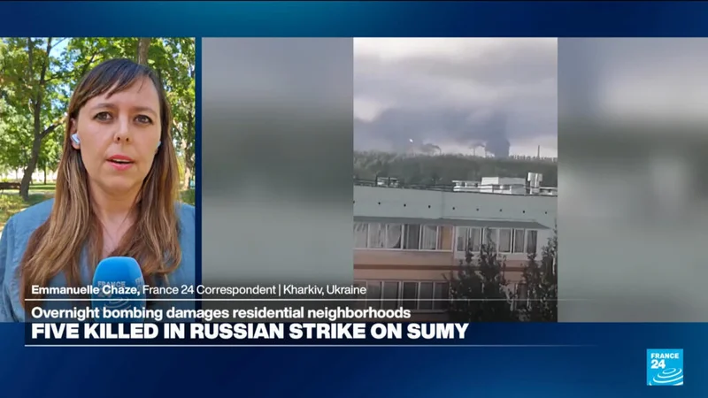 Ukraine drone strike on Russian oil-refining city kills 12 people