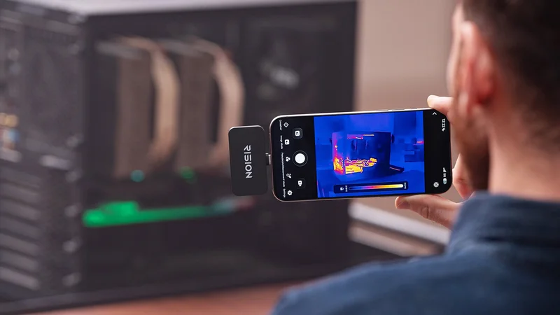 These tiny USB-C thermal cameras bring professional heat vision to your phones